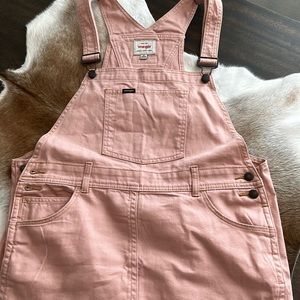 Wrangler overall minidress